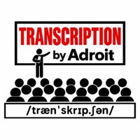 Adroit Tutors Transcription logo