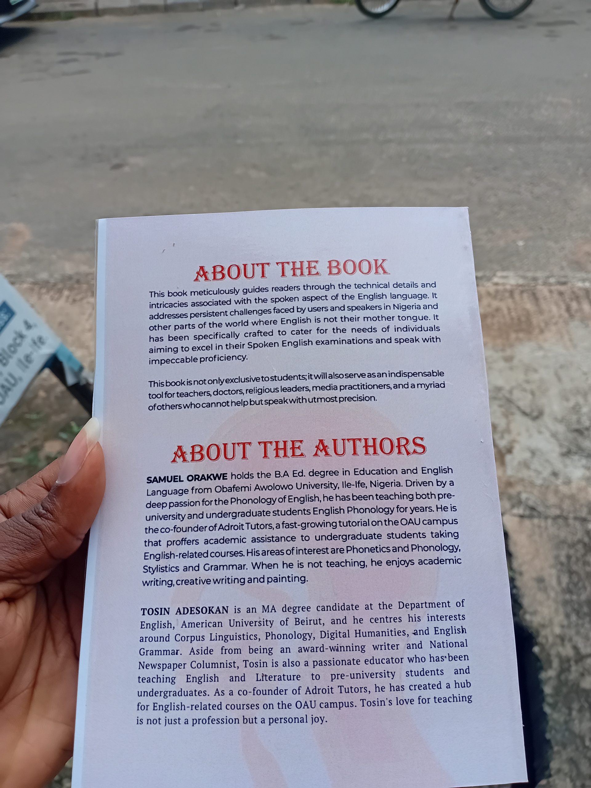 Authors of The Art of Articulation