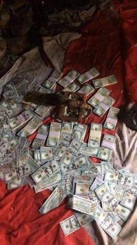 Money in a Shrine
